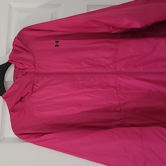 Under Armour Pink Windbreaker Jacket - Picture 2 of 4